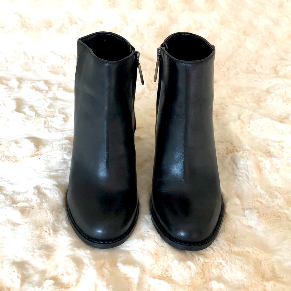 Nine West Studded Leather Ankle Boots